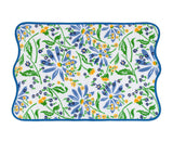 Marguerites Blue/Green Towels