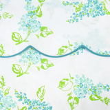 Lilas Blue/Green Bed Linens