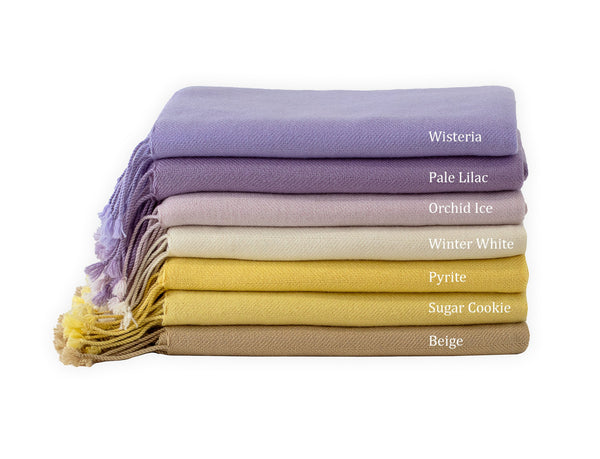 Wisteria Cashmere Throw