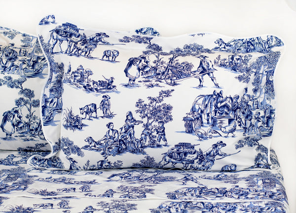 Pastorale Blue Bed Linens