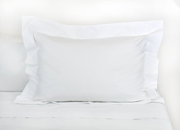 Rivoli Solid White Bed Linens