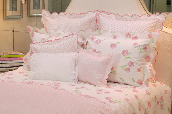 Mini Confettis Pink Bed Linens