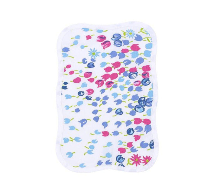 Bouquet Eclaté Blue / White Printed Cocktail Napkins