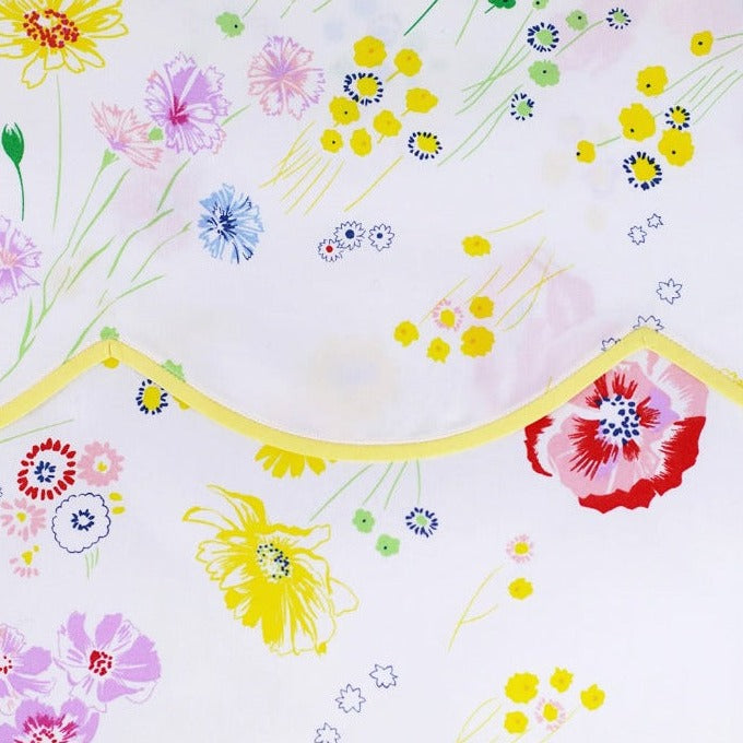 Fleurs d'Avril Scallop Bed Linens