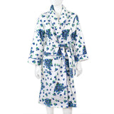 Violettes Blue Terry Robes