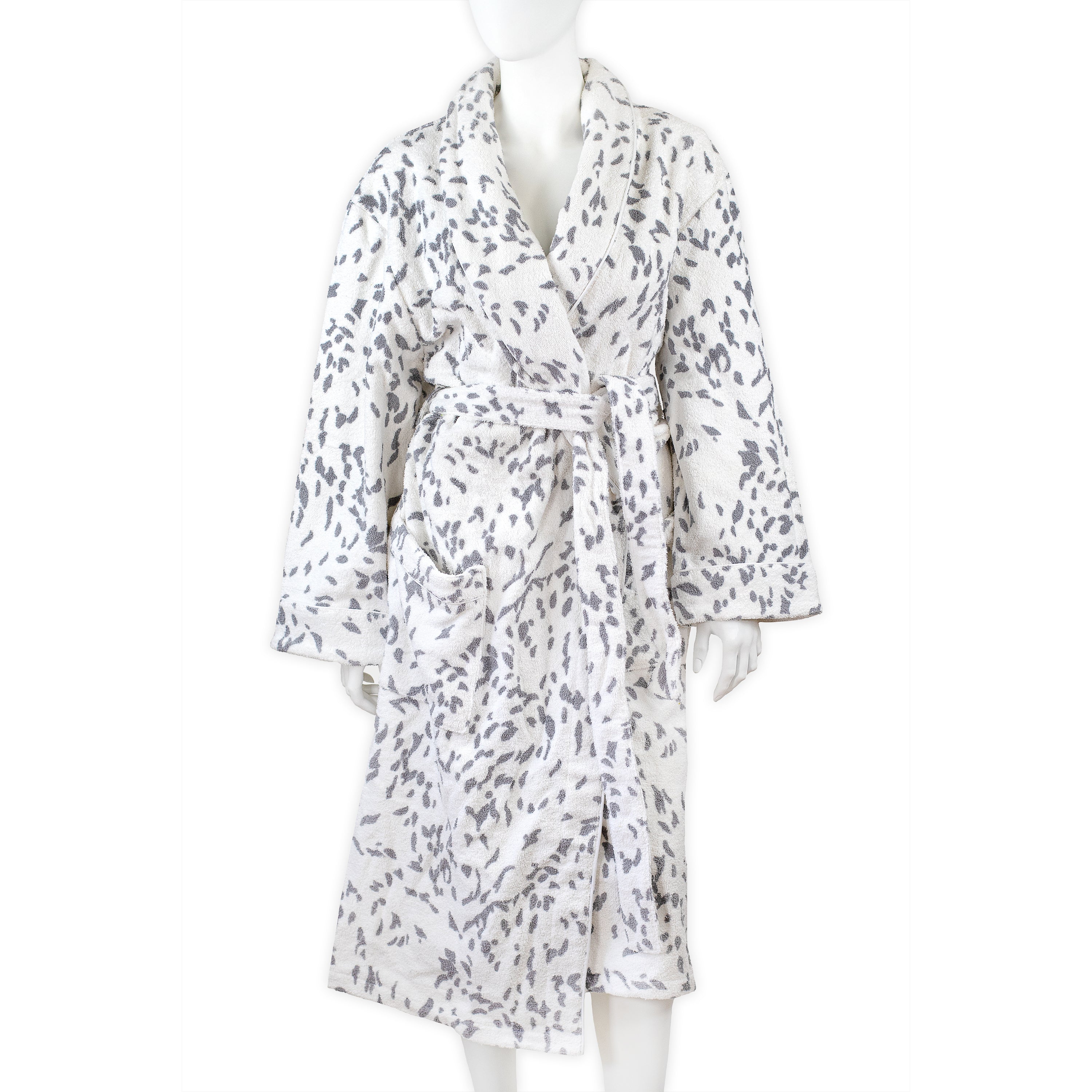 Alizée Grey Terry Robes