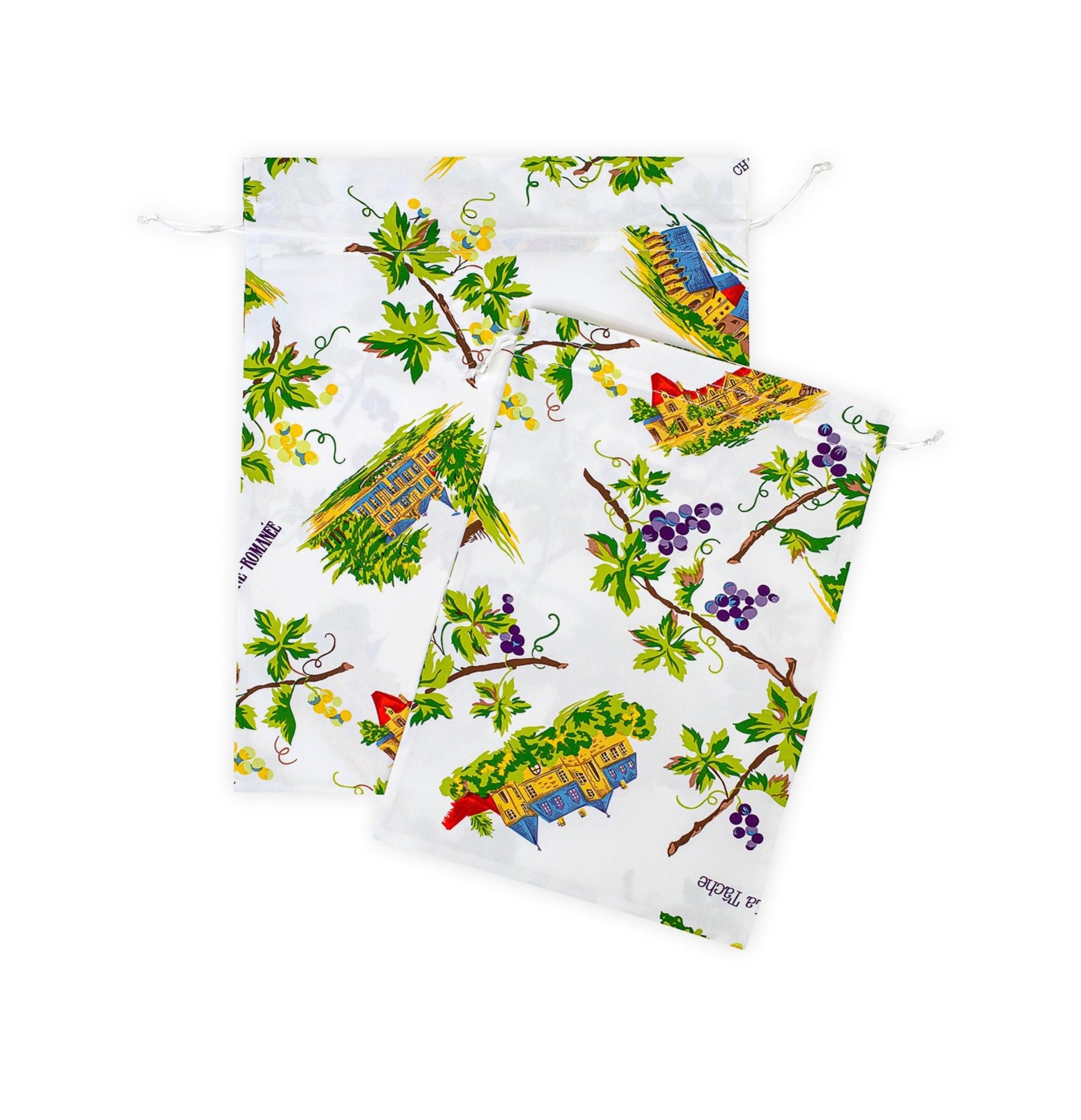 Vins de France Printed Lingerie Bags