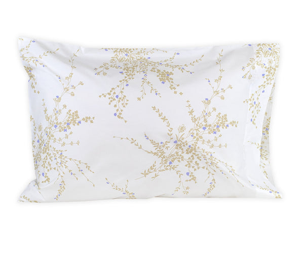 Jeté de Fleurs Taupe/Violet Pillowcases