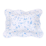 Moon & Stars Blue Wavy Boudoir Shams