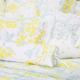 Glycines Green/Yellow Bed Linens