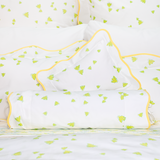 Abeilles Green/Yellow Printed Bed Linens