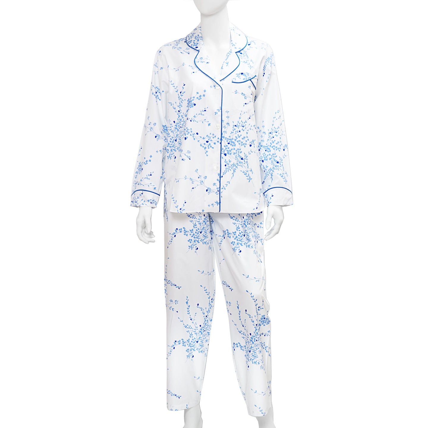 Maxine PJ - Jeté de Fleurs Blue