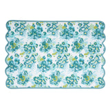 New York Mille Fleurs Blue/Green Towels