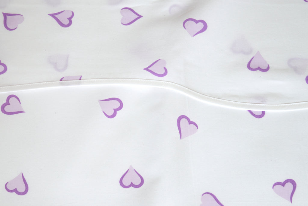 Coeurs Lavender Bed Linens