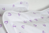 Coeurs Lavender Bed Linens