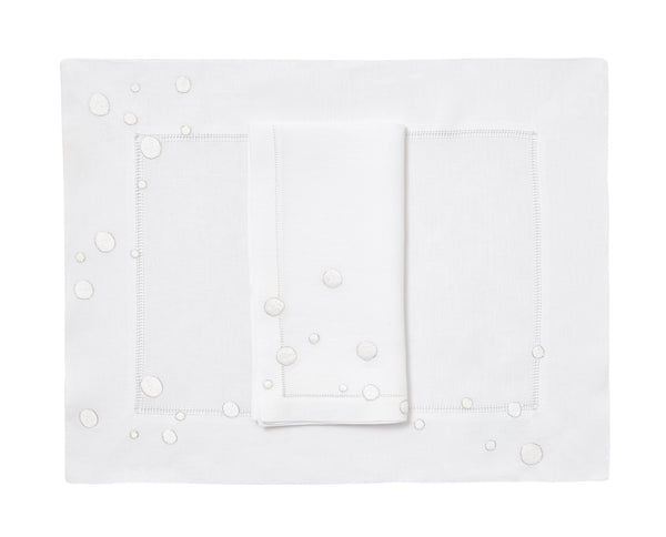 Confettis white Placemat/Napkin Set