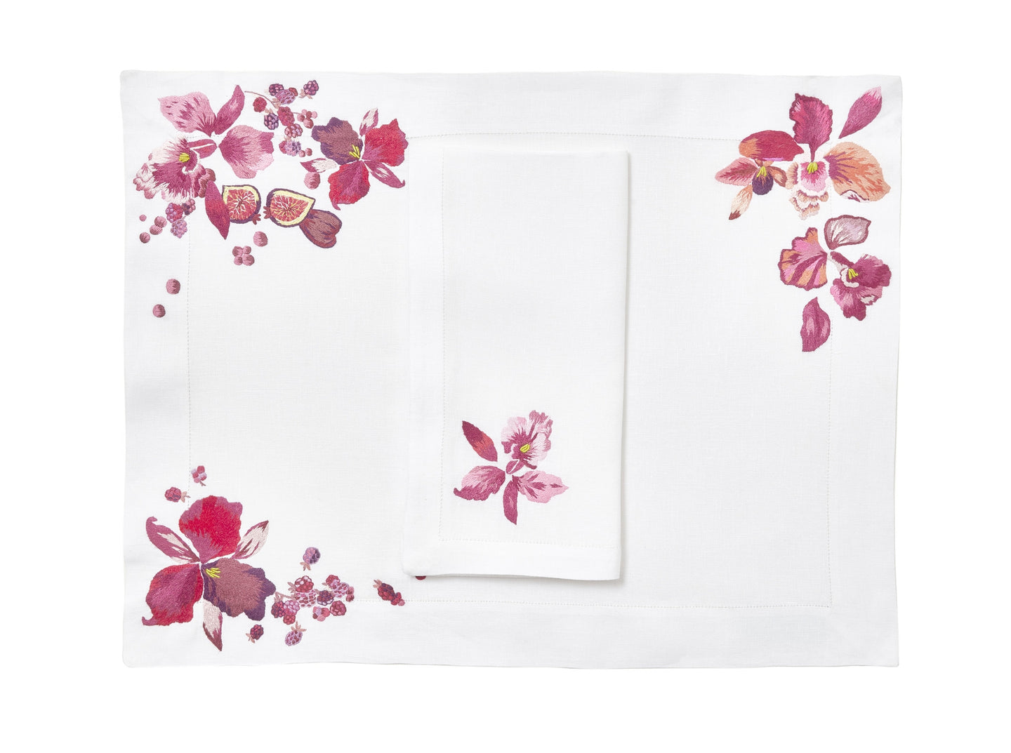 Orchidée Placemat/Napkin Set