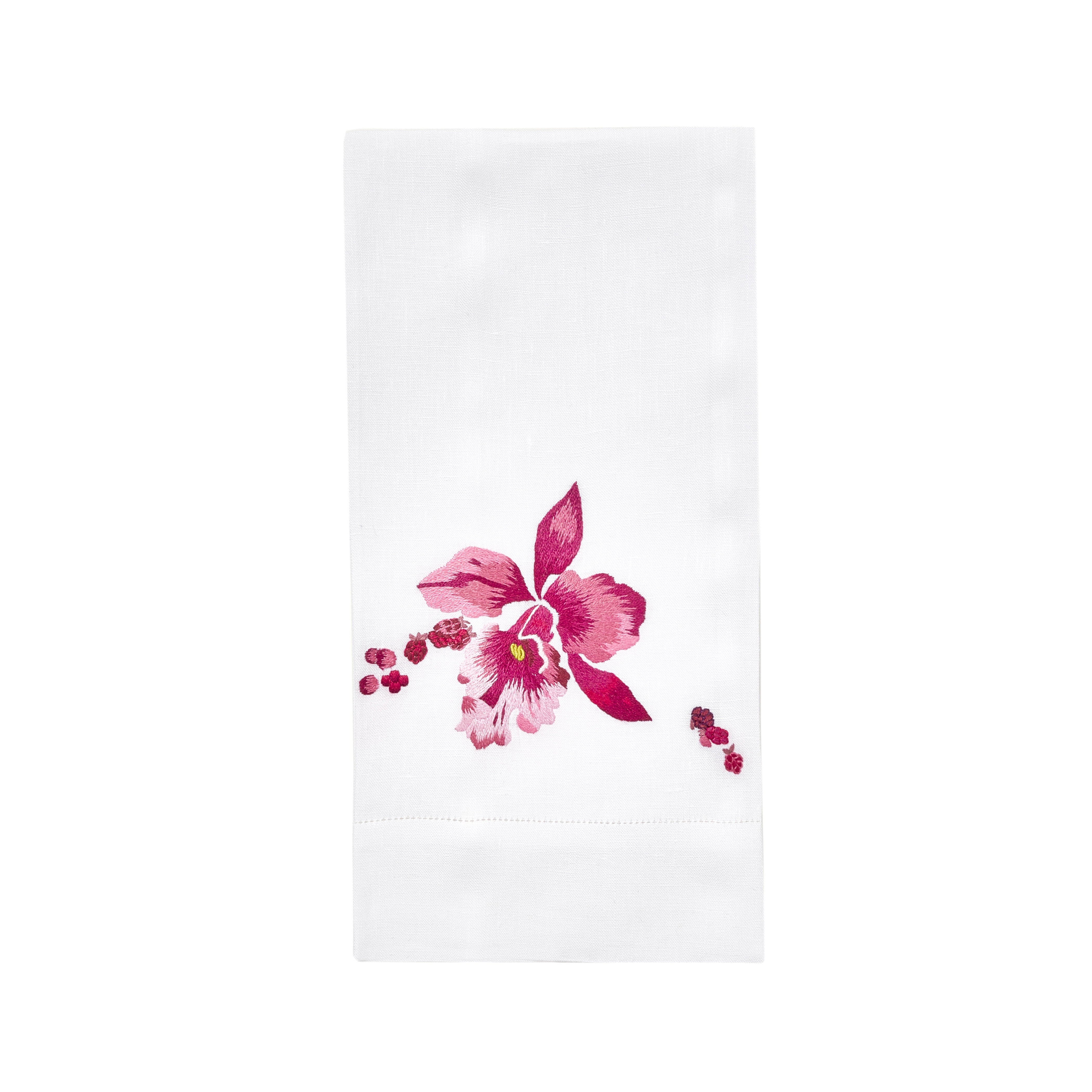 Orchidée Emb. Guest Towels