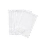 Anagramme White Emb. Cocktail Napkin Sets