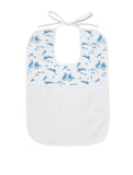 Lapins blue Printed Bibs