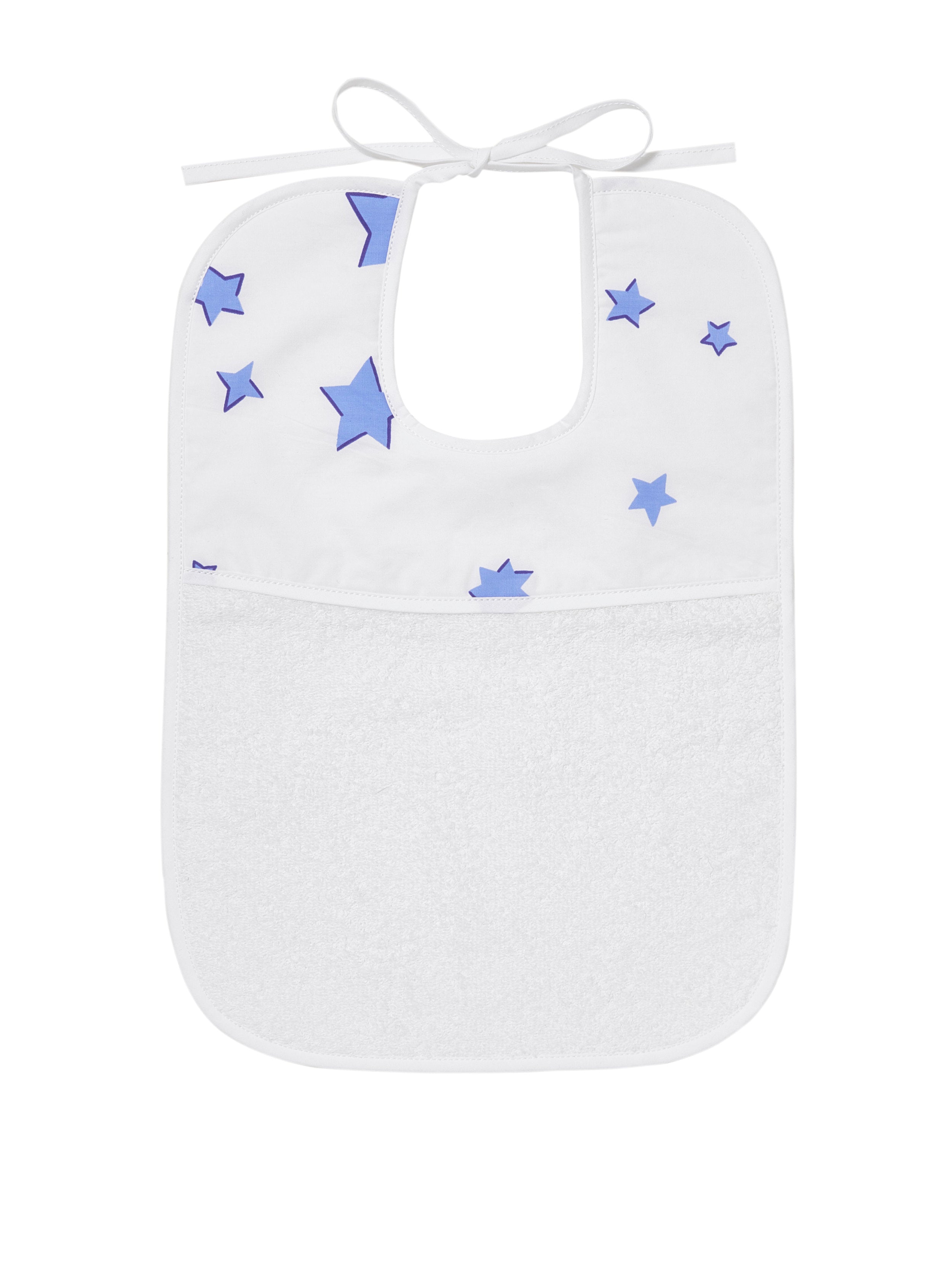 Etoiles blue Printed Bibs