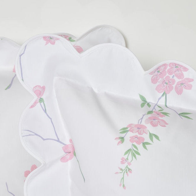 Fleurs de Pêcher Rose Bed Linens