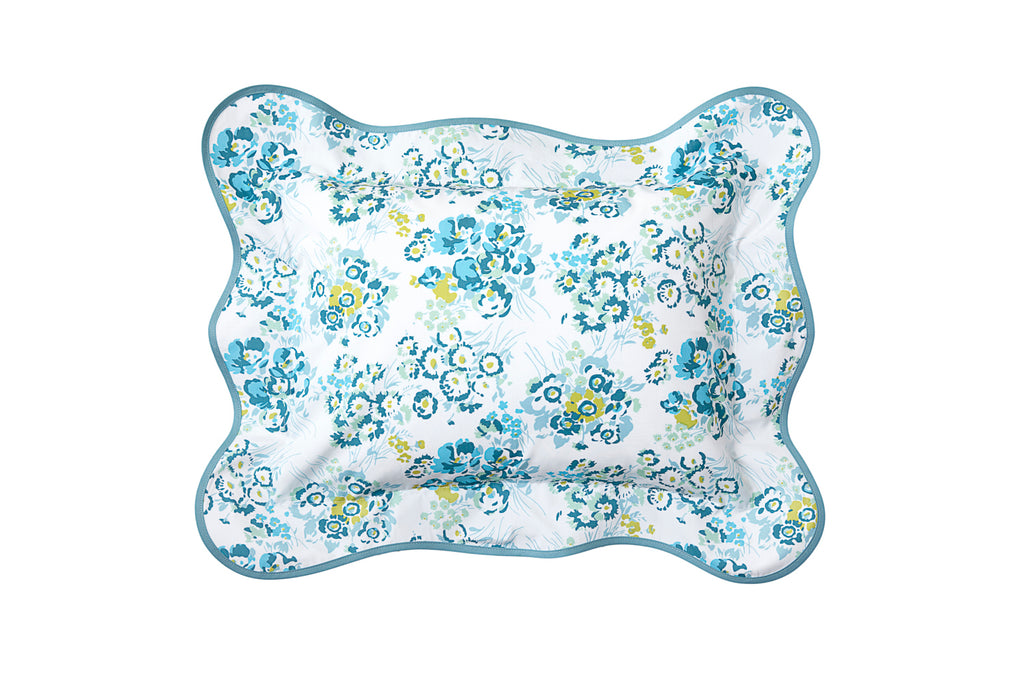 New York Mille Fleurs Blue/Green Bed Linens