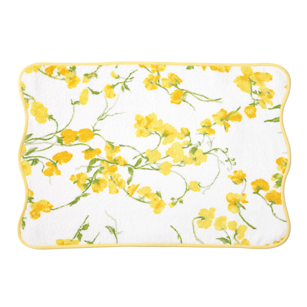 Pois de Senteur Yellow Bath Sheets