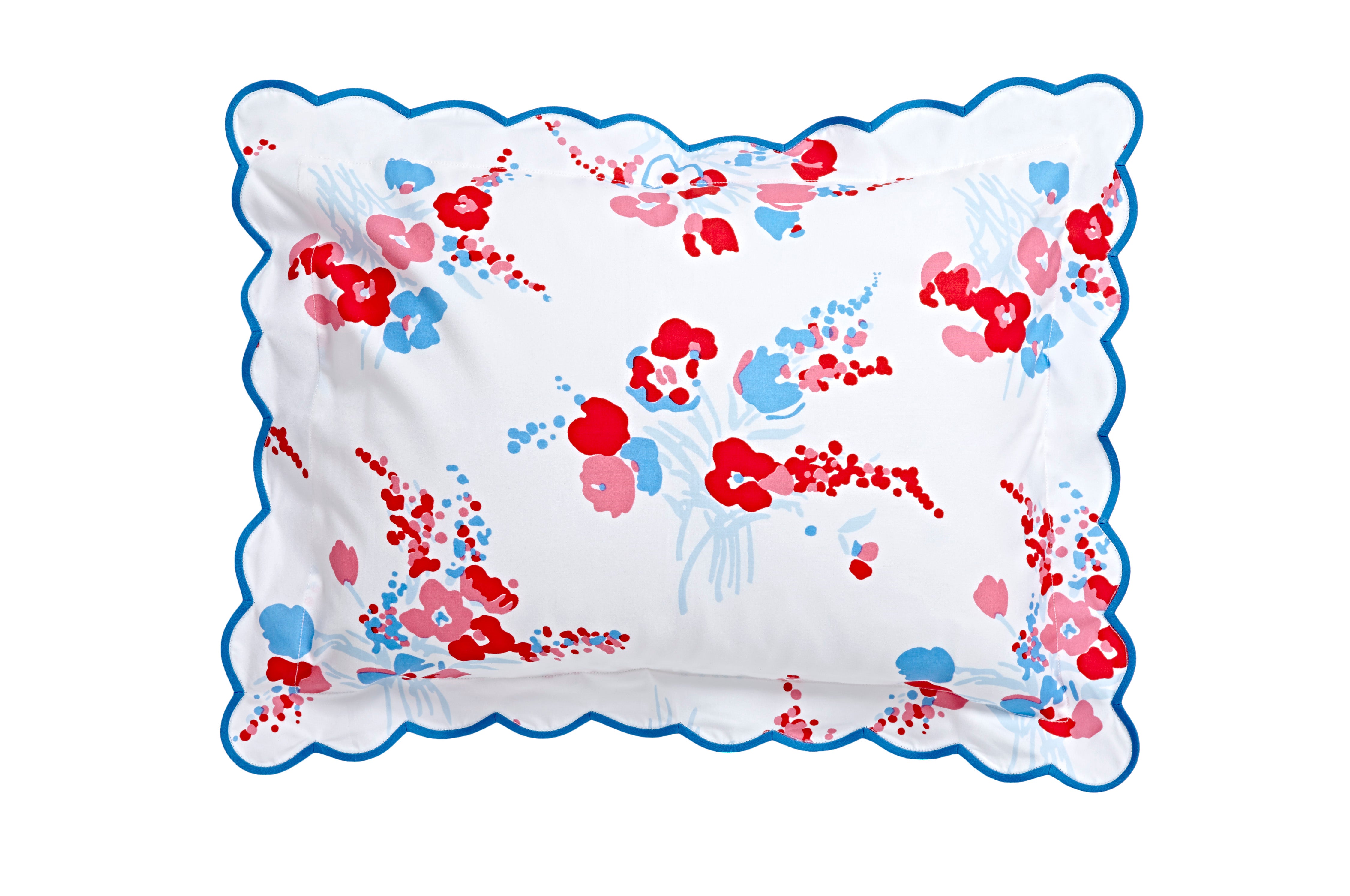 Demoiselles Red/Blue Bed Linens
