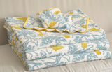 Libellules Blue/Yellow Towels