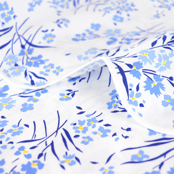 Fleurs des Champs Blue Bed Linens