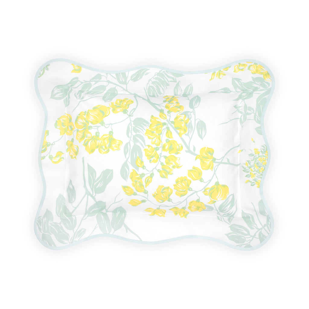 Glycines Green/Yellow Bed Linens