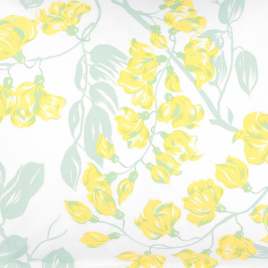 Glycines Green/Yellow Bed Linens