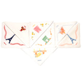 Embroidered Pont Neuf Handkerchief