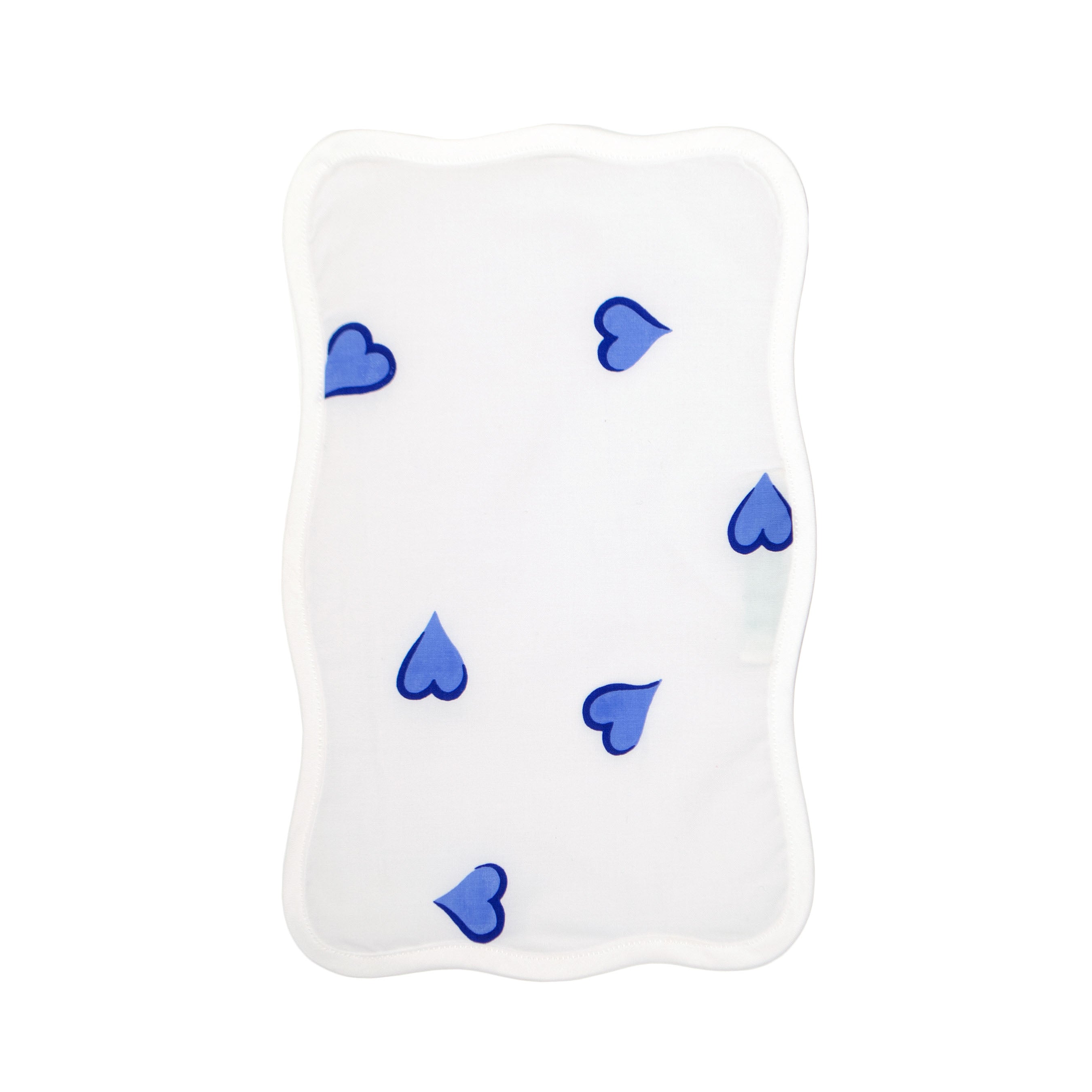 Coeurs Blue Printed Cocktail Napkins