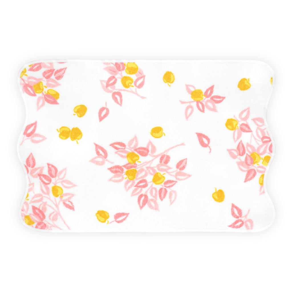 Pommiers Pink/Yellow Bath Sheets & Washcloths