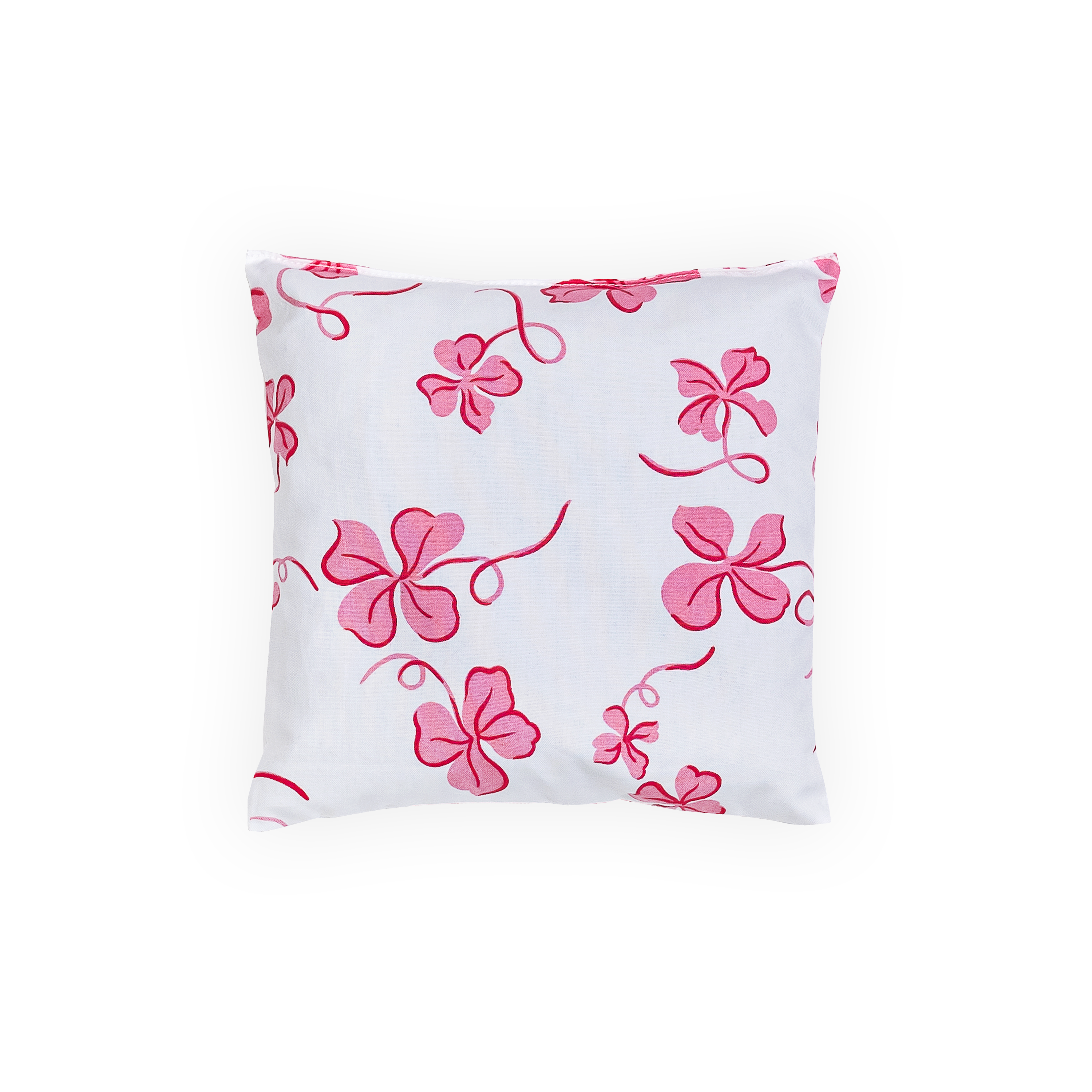 Trèfles Pink Printed Square Sachet