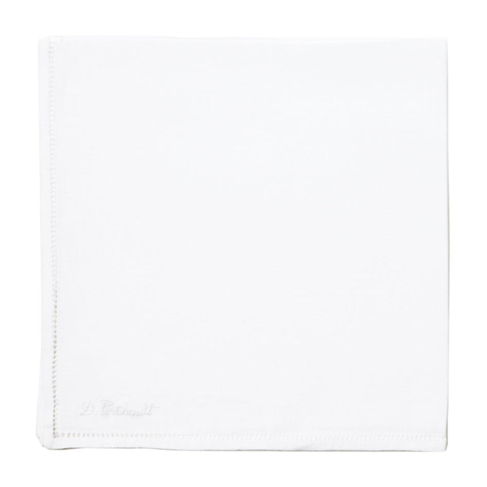 Men's Jours Echelle Embroidered Handkerchief