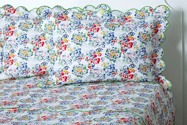 New York Mille Fleurs Multi / 165 Green Bed Linens