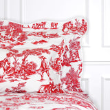 Pastorale Red Bed Linens