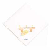 Embroidered Pont Neuf Handkerchief