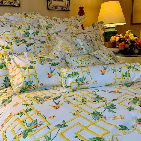Pergola Yellow/Green Bed Linens
