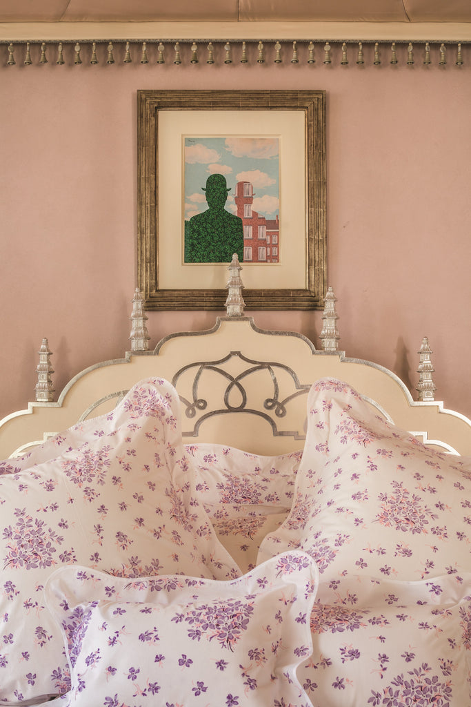 Violettes Lilac Bed Linens