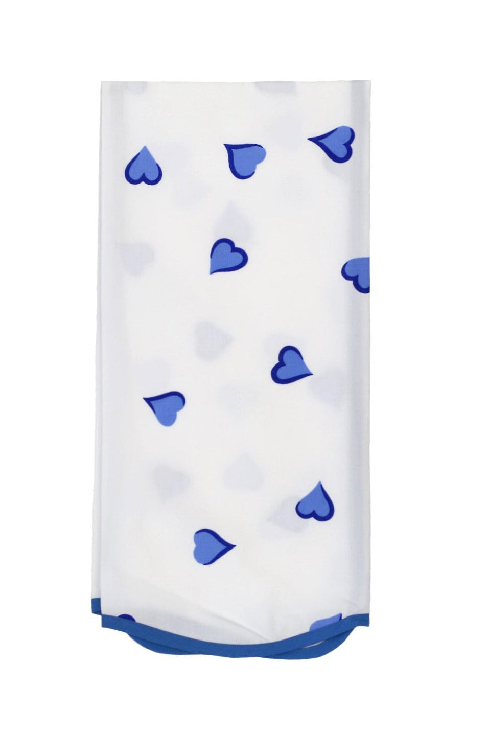 Coeurs Blue Printed Guest Towels