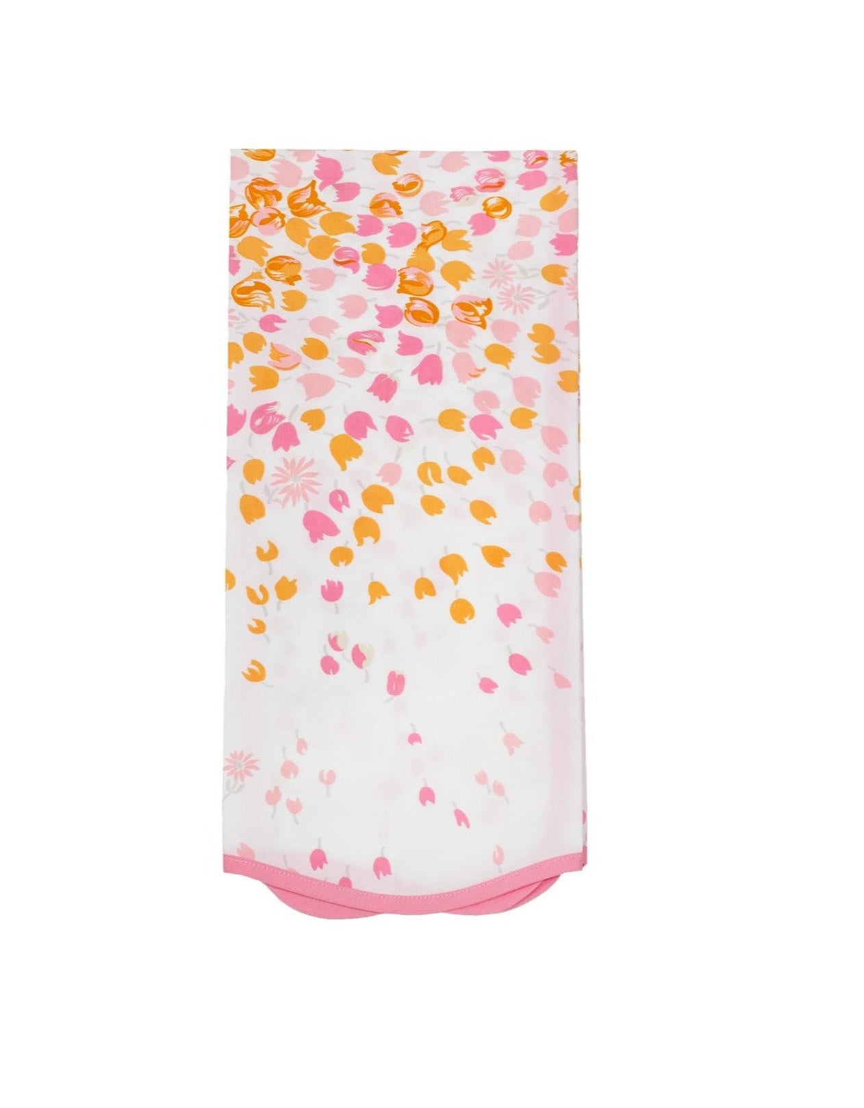 Bouquet Eclaté Pink/Coral Printed Guest Towels