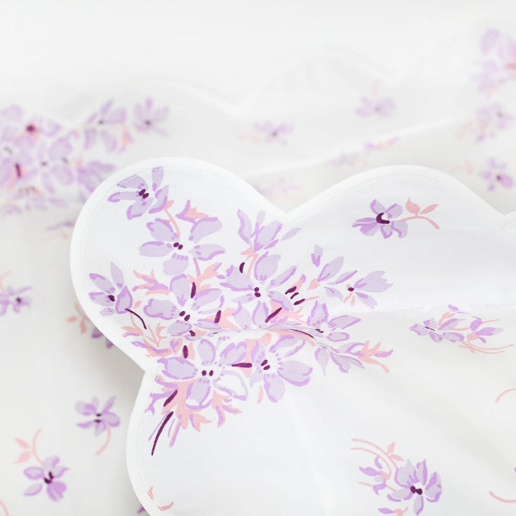 Housse de couette en lin lavé, Acélie Lilas - Lilas - 240 x 220 cm Housse de couette en lin lavé, Acélie Lilas - Lilas - 240 x 220 cm