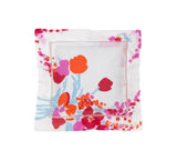 Demoiselles Orange/Pink Emb. Square Sachet