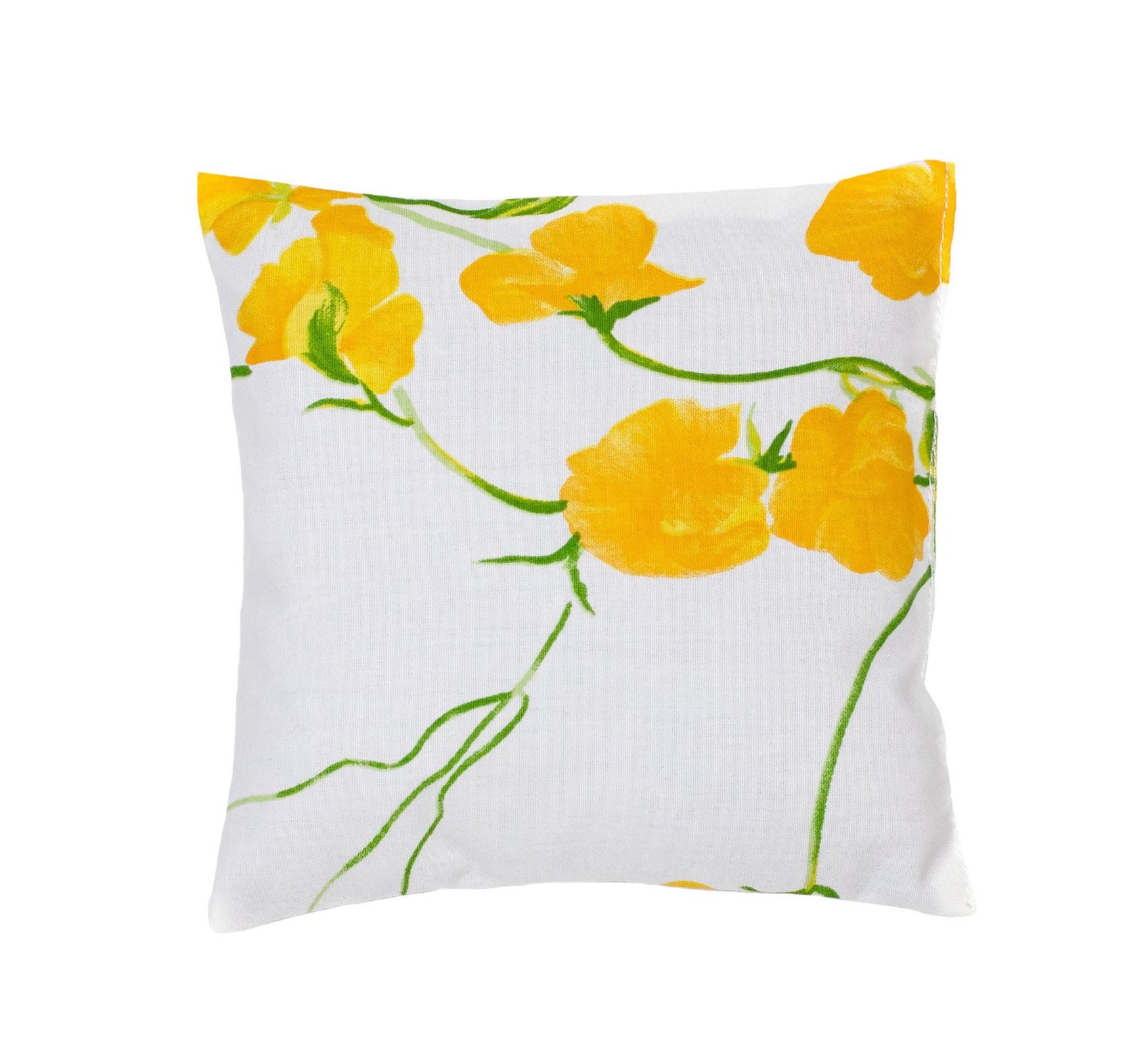 Pois de Senteur Yellow Printed Square Sachet