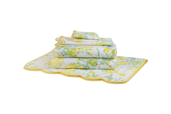 Chimère Yellow/Green Towels
