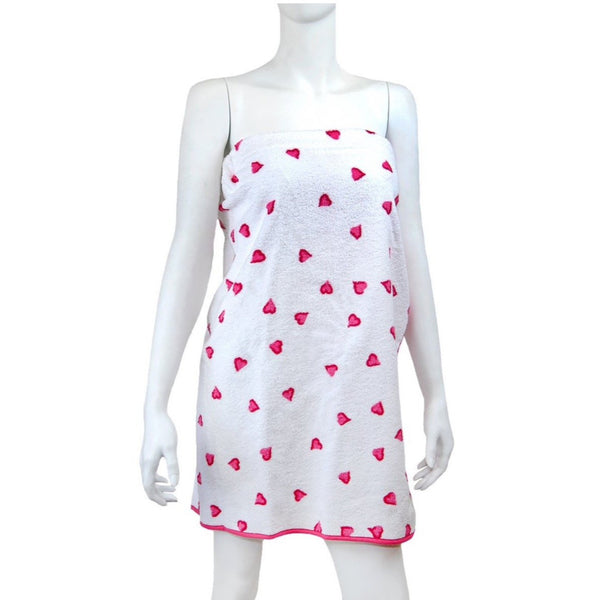 Coeurs Pink Terry Wrap